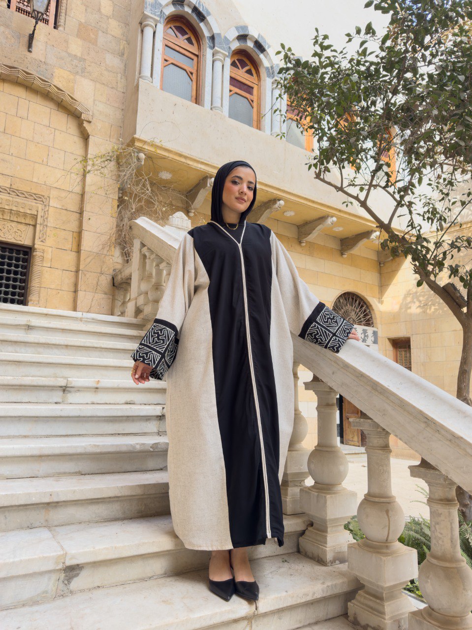 Linen Abaya