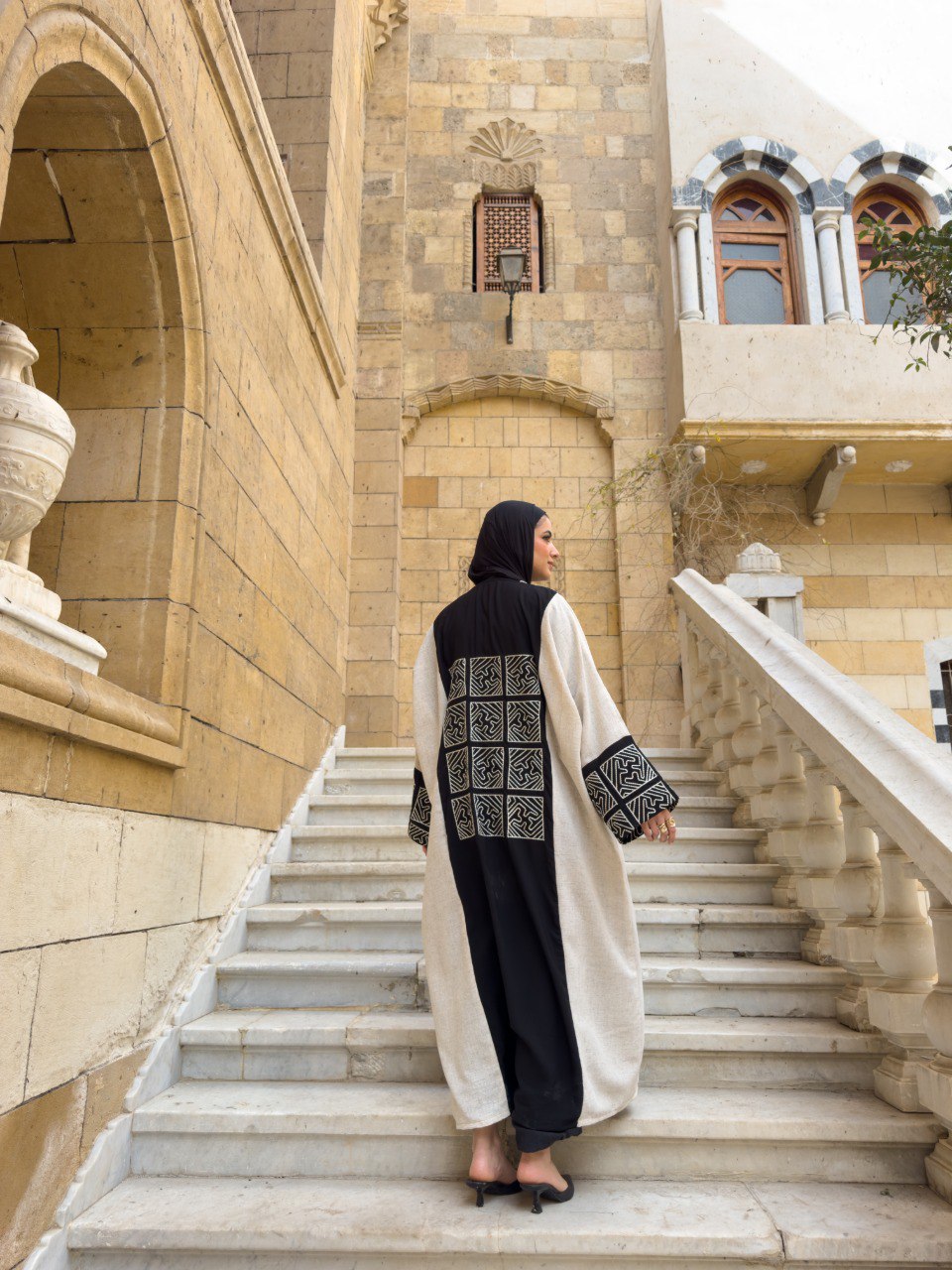 Linen Abaya